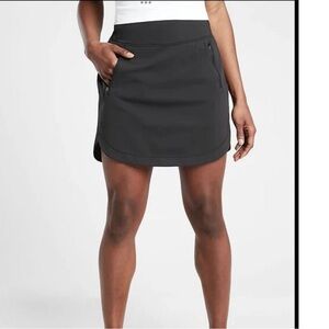 NWT ATHLETA Fairway Golf Black Skort, 18”, Sz M